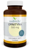 Witaminy i minerały - Suplement diety, Medverita Ornityna 500 Mg Trawienie Jelita 120Kaps - miniaturka - grafika 1