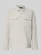 Kurtki męskie - Kurtka koszulowa z listwą z zatrzaskami - miniaturka - grafika 1