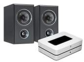 Zestawy stereo - Bluesound Powernode (biały) + Imagine B50 (czarny) - miniaturka - grafika 1