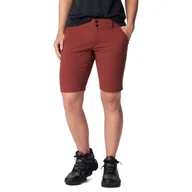 Spodenki damskie - Damskie Spodenki COLUMBIA SATURDAY TRAIL LONG SHORT 1579881681 – Bordowy - miniaturka - grafika 1