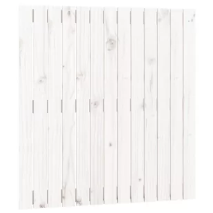 Wezgłowie łóżka, białe, 82,5x3x90 cm, lite drewno sosnowe Lumarko - Inne meble do sypialni - miniaturka - grafika 3