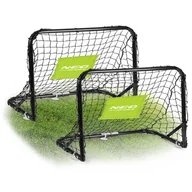 Zabawki i gry sportowe - Bramka do piłki nożnej, 2 sztuki, Neo-Sport, 60x45x25 cm, czarny - miniaturka - grafika 1