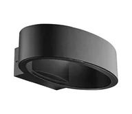Lampy ogrodowe - Prezent 31312 - LED Kinkiet zewnętrzny REBUS LED/5W/230V IP44 czarny - miniaturka - grafika 1