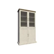 Witryny - Witryna W4D Royal Gała Meble Sosna Nordycka, Dąb Dziki - miniaturka - grafika 1