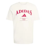Koszulki sportowe męskie - Koszulka męska adidas Adidas Heritage Graphic T.Shirt Chalk White/Power Red L - miniaturka - grafika 1