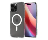 Etui i futerały do telefonów - Spigen Ultra Hybrid Mag Magsafe do iPhone 16 Pro Frost Clear - miniaturka - grafika 1