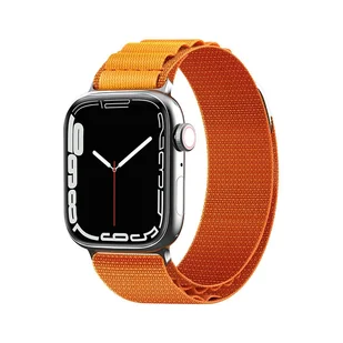 Pasek Ze Stalową Sprzączką Alpine Do Apple Watch 42/44/45/49 Mm - Pomarańczowy - Akcesoria do smartwatchy - miniaturka - grafika 1