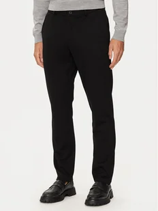 Guess Chinosy M4BB01 WGMB2 Czarny Regular Fit - Spodnie męskie - miniaturka - grafika 1