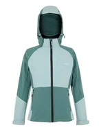 Kurtki i kamizelki sportowe damskie - Regatta Kurtka softshellowa "Desoto" w kolorze turkusowym - miniaturka - grafika 1