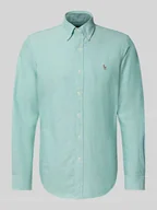 Koszule męskie - Koszula casualowa o kroju regular fit z wyhaftowanym logo model ‘Cub’ - miniaturka - grafika 1