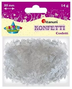 Titanum Konfetti płatki śniegu 14g - Pozostałe akcesoria dla plastyków - miniaturka - grafika 1