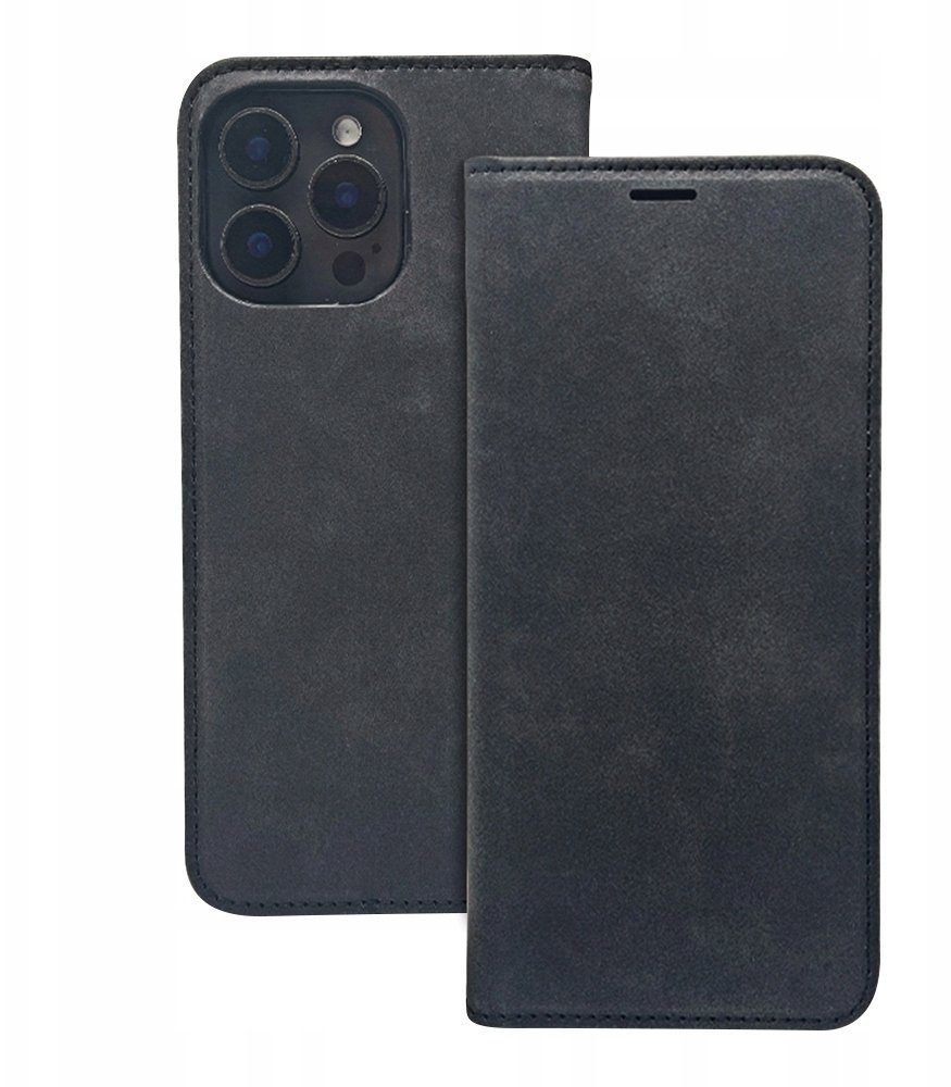 Kabura magneto Suede do Samsung Galaxy S20 FE / S20 Lite / S20 FE 5G czarny