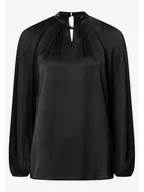 Bluzki damskie - More & More Bluzka w kolorze czarnym - miniaturka - grafika 1