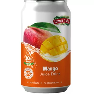 Jungle Fruits Napój o smaku Mango 330 ml - Soki i napoje niegazowane - miniaturka - grafika 1