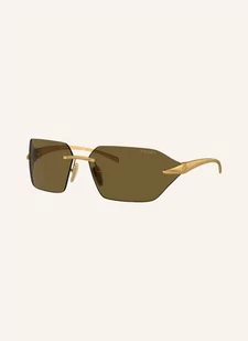 Prada Okulary Przeciwsłoneczne Pr a55s gold - Okulary przeciwsłoneczne - miniaturka - grafika 1