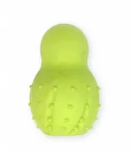 Zabawki dla psów - PET NOVA Pet Nova Gryzak z dzwonkiem Snowman o aromacie wołowiny żółty 9,5cm PPTN031 - miniaturka - grafika 1