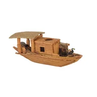 Dekoracje do akwarium - Zolux Dekoracja akwarystyczna Łódź rybacka 352190 - miniaturka - grafika 1