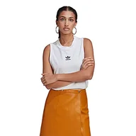 Kamizelki damskie - adidas Damska kamizelka Tank Vest biały 46 - miniaturka - grafika 1