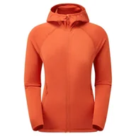 Kurtki i kamizelki sportowe damskie - Bluza z kapturem Montane W Protium Lite Hoodie saffron red S - miniaturka - grafika 1