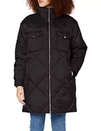 Kurtki damskie - Tommy Jeans Damska kurtka pikowana Tjw Diamond, Czarny, XL - miniaturka - grafika 1