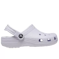 Klapki i japonki damskie - Klapki Crocs Classic Clog 206991-5AF - niebieskie - miniaturka - grafika 1