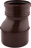 Rynny i akcesoria - Redukcja PP 160x125 do rur spustowych pionów rynnowych, kolor brązowy - miniaturka - grafika 1