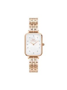Zegarek Daniel Wellington Zegarek Quadro DW00100620 Złoty - Zegarki męskie - miniaturka - grafika 1