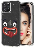 Etui i futerały do telefonów - ETUI do Apple iPhone 15 Pro WZORY BROKAT CASE PRZEŹROCZYSTE PLECKI + SZKŁO - miniaturka - grafika 1