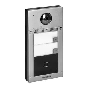 HIKVISION DS-KV8213-WME1(B) metalowa stacja zewnętrzna dwurodzinna WiFi/IP dedykowana do samodzielnej pracy lub do współpracy z monitorami IP Hikvision II generacji. - Wideodomofony - miniaturka - grafika 4