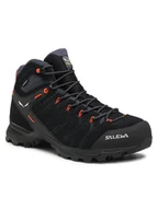 Buty trekkingowe męskie - Salewa Trekkingi Ms Alp Mate Mid Wp 61384-0996 Czarny - miniaturka - grafika 1
