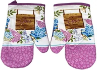 Fartuchy i rękawice kuchenne - Euromat Rękawice Kuchenne z Magnesem Flower II F5432 11355 - miniaturka - grafika 1
