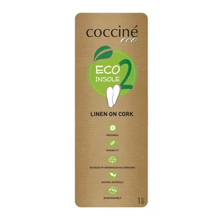 COCCINE Wkładki do Butów LEN +KOREK ekologiczne 35/36) 6187 - Akcesoria obuwnicze - miniaturka - grafika 1