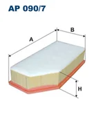 Filtry powietrza - Filtron AP 090/7 FILTR POWIETRZA - miniaturka - grafika 1