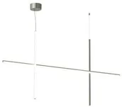 Lampy sufitowe - Flos - Coordinates S2 Lampa Wisząca Moon Grey Flos - miniaturka - grafika 1