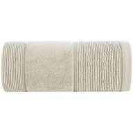 Ręczniki - Ręcznik Emma (03) 50 x 90 cm Beżowy - miniaturka - grafika 1