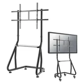 Uchwyty do telewizora - NewStar ! NS-M3800 2,54 m 100 Przenośny stojak podłogowy z płaskim panelem Czar - miniaturka - grafika 1