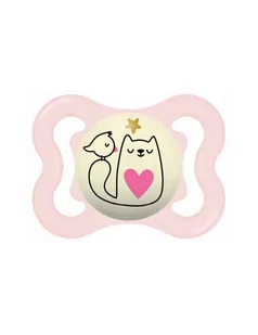 MAM Smoczek uspokajający 0m+ Supreme night Girl - Smoczki uspokajające - miniaturka - grafika 1