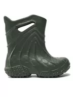 Buty dla dziewczynek - Reima Kalosze Amfibi 5400058A Zielony - miniaturka - grafika 1