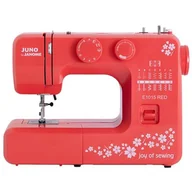 Maszyny do szycia - Janome Juno E1015 czerwona - miniaturka - grafika 1