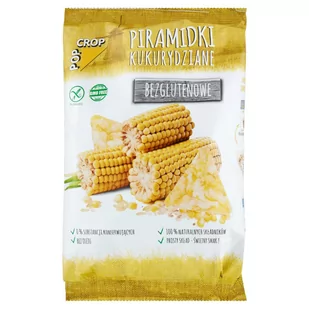 Pop Crop Piramidki kukurydziane Bezglutenowe 80 g - Zdrowa żywność - miniaturka - grafika 1