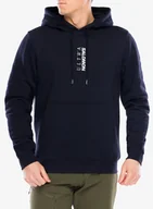 Bluzy sportowe męskie - Bluza z kapturem Salomon Ultra Hoodie - night sky - miniaturka - grafika 1