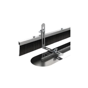 Listwa ze szczotką Fresno Broom 1,2m z rurami 3 x 1,8m Beton Trowel - Poziomice, łaty, miary - miniaturka - grafika 1