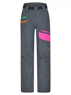 Ziener Dziewczęce spodnie narciarskie Aileen, spodnie śniegowe, wodoszczelne, wiatroszczelne, ciepłe, w kolorze ombre washed, 104 - Spodnie narciarskie - miniaturka - grafika 1