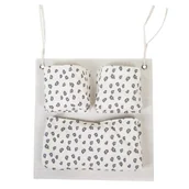 Pojemniki na zabawki - Childhome Organizer płócienny 50 x 48 cm Leopard - miniaturka - grafika 1