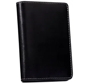 Skórzane etui na dokumenty - Etui na dokumenty i karty - miniaturka - grafika 1