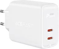 Ładowarki do telefonów - Acefast ładowarka sieciowa 2x USB Typ C 40W, PPS, PD, QC 3.0, AFC, FCP biały (A9 white) A9 white - miniaturka - grafika 1
