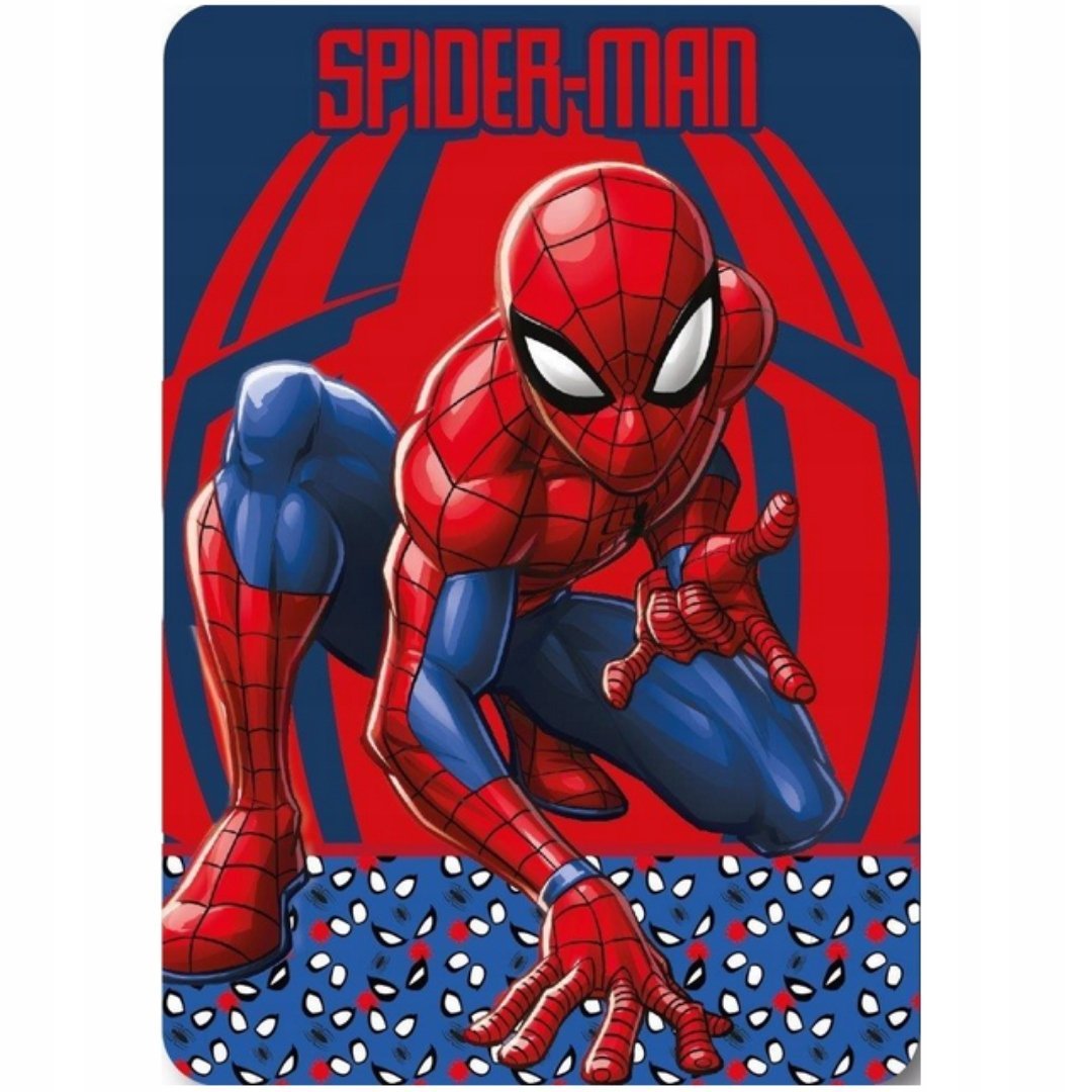 Spider-Man Marvel koc polarowy 100x140 dla dzieci
