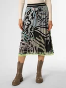 Spódnice - Marc Cain Sports Spódnica damska Kobiety czarny|wielokolorowy|zielony wzorzysty, 38 - miniaturka - grafika 1