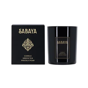 Sabaya Świeca zapachowa Zielona herbata i opuncja, 175 g - Świece - miniaturka - grafika 1