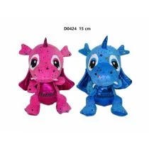 PLUSZAK DINO 15CM SIEDZACY KRAKOW KOL SA Sun-Day - Maskotki i pluszaki - miniaturka - grafika 1